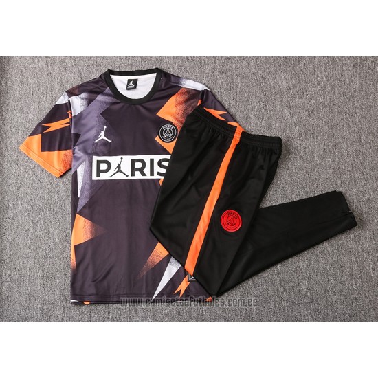 Chandal del Paris Saint-Germain Jordan Manga Corta 2019-2020 Negro
